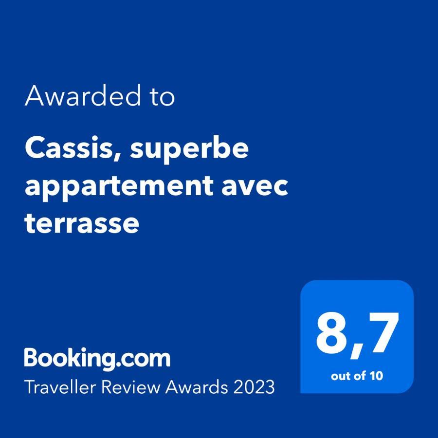Cassis, Superbe Appartement Avec Terrasse Bagian luar foto
