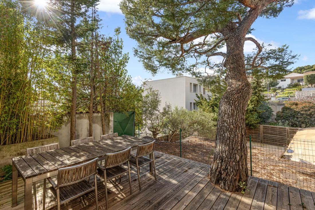 Cassis, Superbe Appartement Avec Terrasse Bagian luar foto